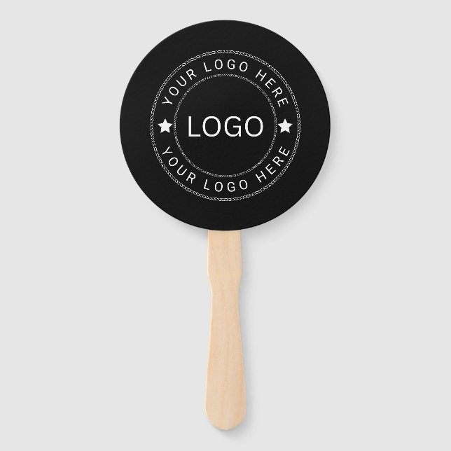 Leque Logotipo Personalizado (Frente)