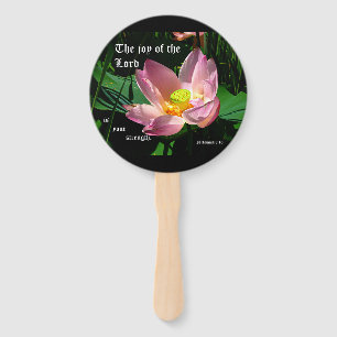 Leque Lotus Blossom Nehemiah 8:10
