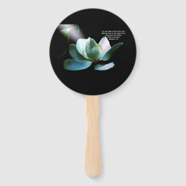 Leque Magnolia Closeup Spotlight Matthew 5:16