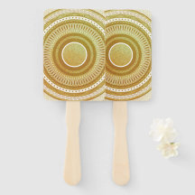 Mandala de Ouro e Brilho