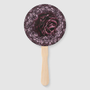 Leque Mandala de Rosa