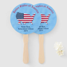 Mapa Personalizado de Sinalizador dos Estados Unid