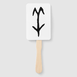 Leque Maravilhoso Chinês Zodiac-Goat-#001-