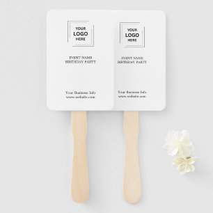 Leque Marca de Evento Logotipo Moderno de Remo de Leil