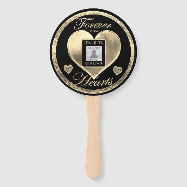 Leque Memorial Personalizado (Frente)
