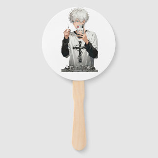 Leque Menino Anime Coroa de Espinhos Chave - Vinil Estét