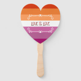 Leque Mês do Orgulho Amor é Amor