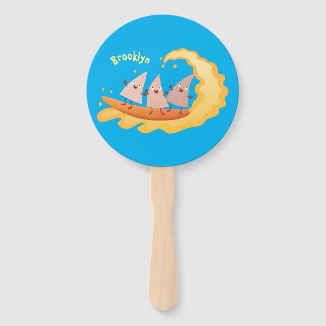 Leque Milhas de nachos, batatas fritas, canecas, surf (Frente)