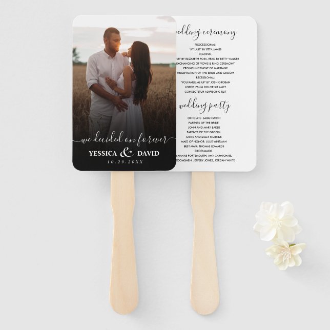 Leque Minimalist Fan Hand Fan from the modern program  (Frente e Verso)