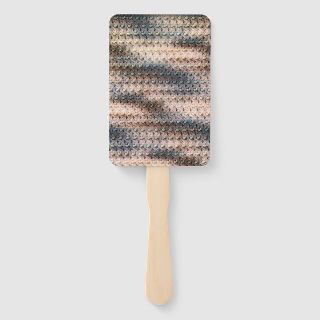 Leque Modern abstract digital pattern design 1240 (Verso)