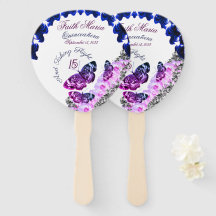 Monograma Quinceañera 15 Tomando Borboleta de Voo