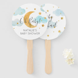 Leque Moon & Stars Baby Shower