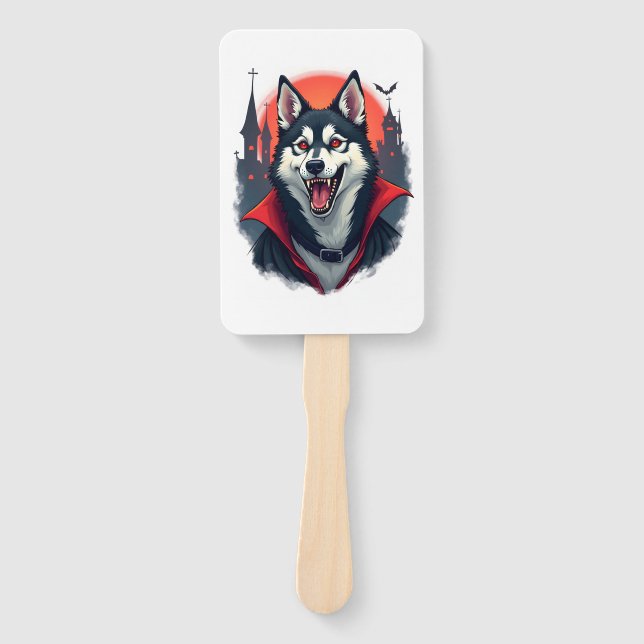 Leque Mordida de Husky Vampiro (Frente)