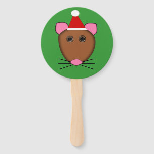 Leque Mouse Feliz de Natal