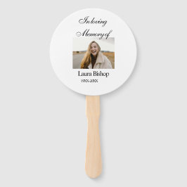 Leque Na memória amorosa do amor funerário, adicione nom