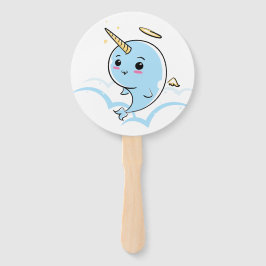 Leque Narwhal Angel Cutie