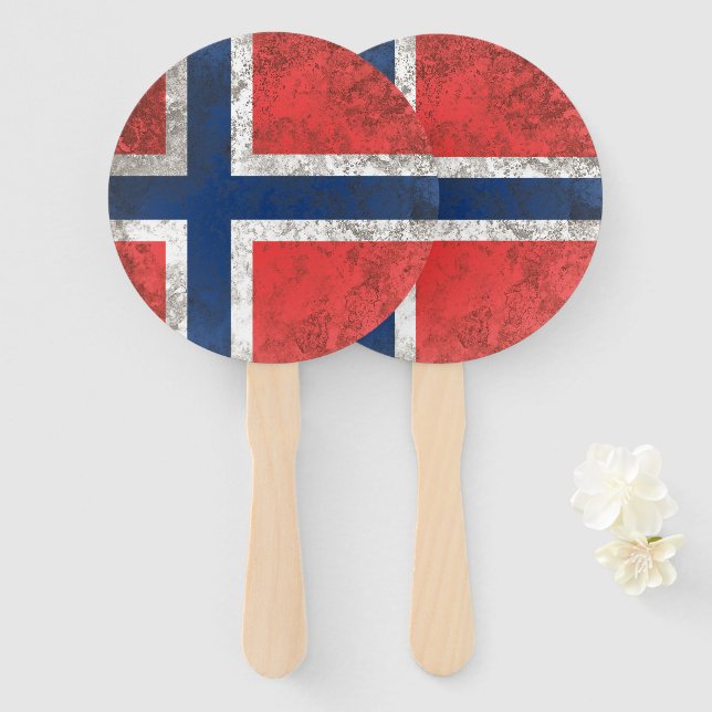 Leque Noruega (Frente e Verso)