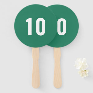 Leque Número Paddle Pontuação do Jogo de Eventos Ve