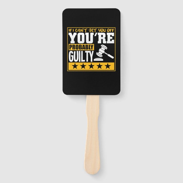 Leque O Advogado Provavelmente É Culpado (Frente)