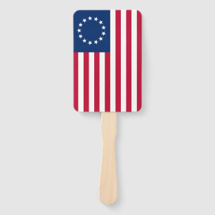 Leque O Círculo de Estrelas, Bandeira Americana por Bets