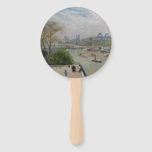 Leque O Louvre, Primavera Camille Pissarro