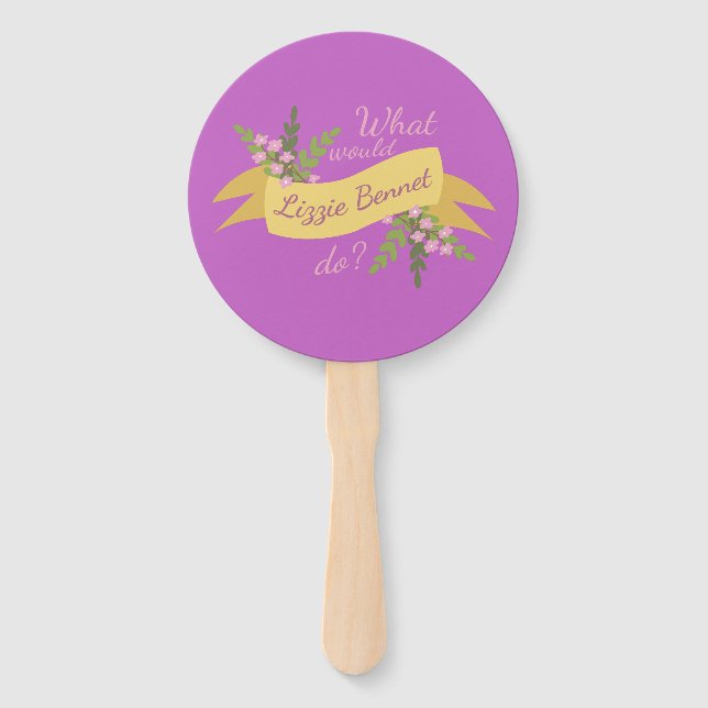 Leque O Que Lizzie Bennet Faria? II (Frente)