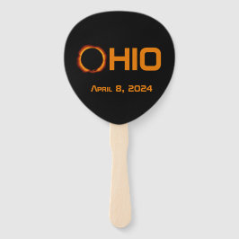 Leque Ohio 2024 Eclipse Solar Total