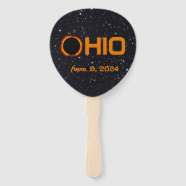 Leque Ohio 2024 Eclipse Solar Total