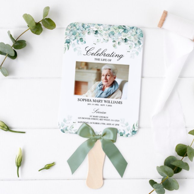 Leque Ordem de Serviço Eucalipto | Folhas Conjunto de ve (Criador carregado)