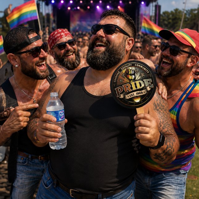 Leque Orgulho Urso est. 1969 (Criador carregado)