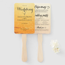 Ouro laranja de verão ondas do mar casamento