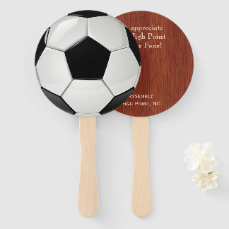 Leque Pá de Letra de Bola de Futebol