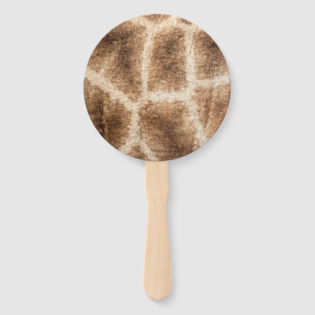 Leque Padrão de Girafa (Frente)