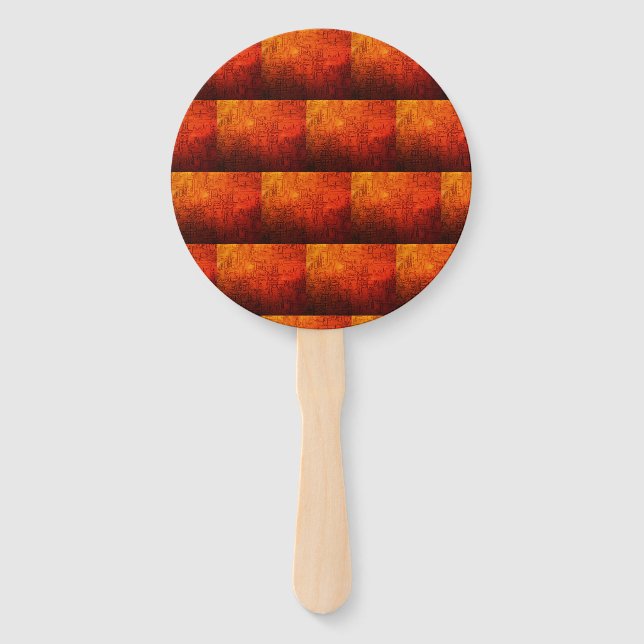 Leque padrão do circuito de cobre emboscado (Frente)