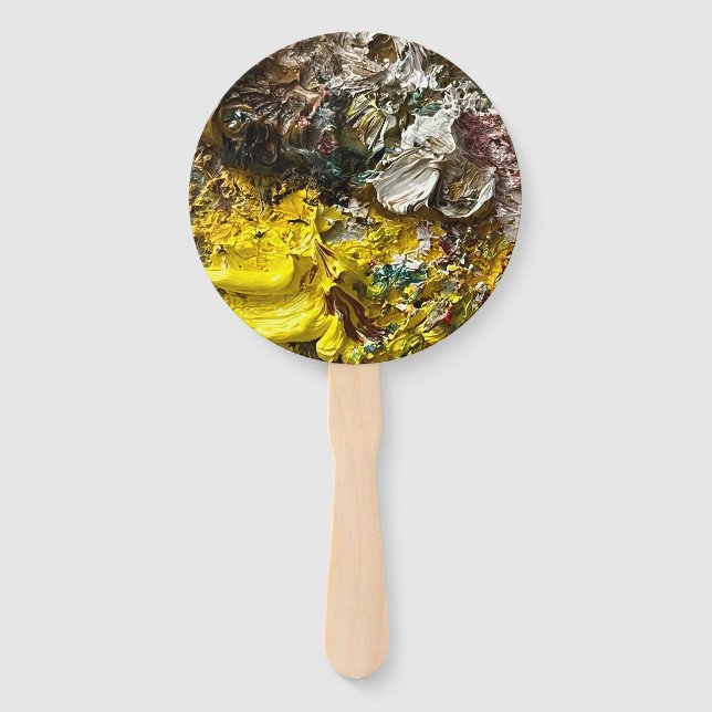 Leque Paleta de artistas #1 (Frente)