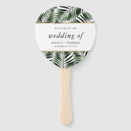 Leque Palm Deixa Fã Do Programa De Casamento