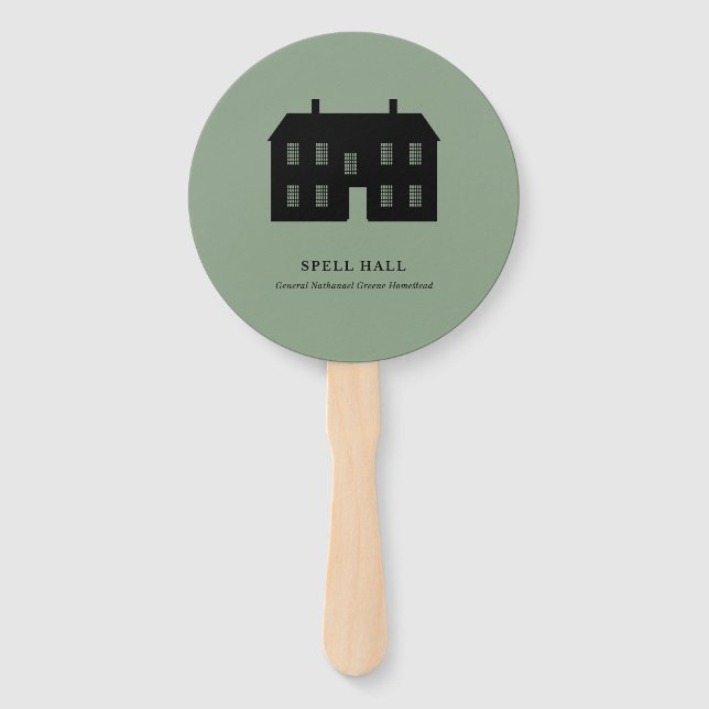 Leque Paper Fans (10) — Spell Hall (Frente)