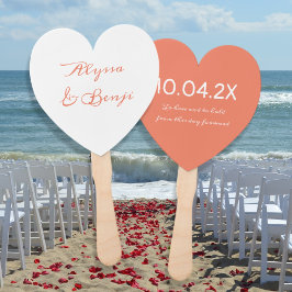 Leque Para ter e segurar o ventilador de casamento em fo