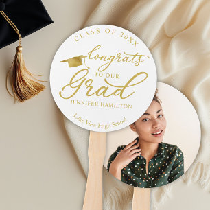 Leque Parabéns ao nosso graduado  Simples Foto de Gradua
