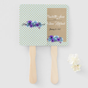 Leque Partido de Recepção da Suíte de Casamento Rustic C