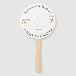 Leque Party Flight Plane Travelling theme Wedding