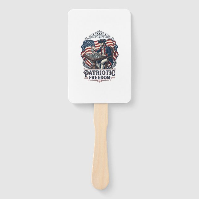 Leque Patriotic Chess Player Vector Graphic Tee (Frente)