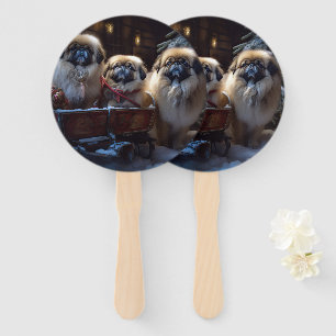 Leque Pekingese Christmas Fesason Season