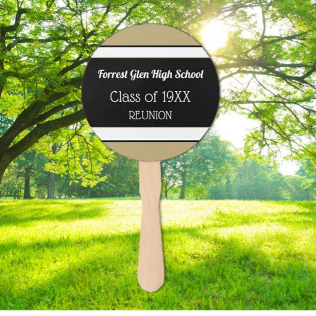 Leque Perfeito! Ventiladores de mão de reunião de classe (Criador carregado)