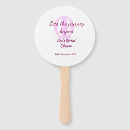 Leque permite que a viagem comece a adicionar nome pino