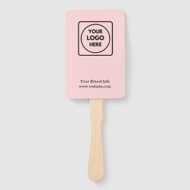 Leque Pink Moderno | Logotipo Empresarial Personalizado 