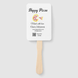 Leque Pizza restaurant cafe pizzeria scan QR code order 