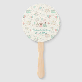 Leque Playful Sweet and Three Kids Birthday