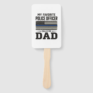 Leque Police Officer Dad Vintage Flag Shirt Design_1