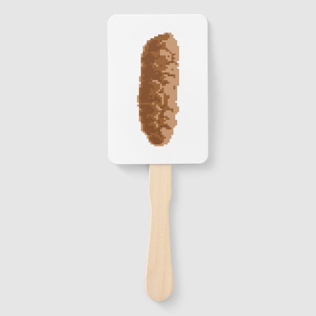 Leque Poop de pixel de 8 bits (Frente)